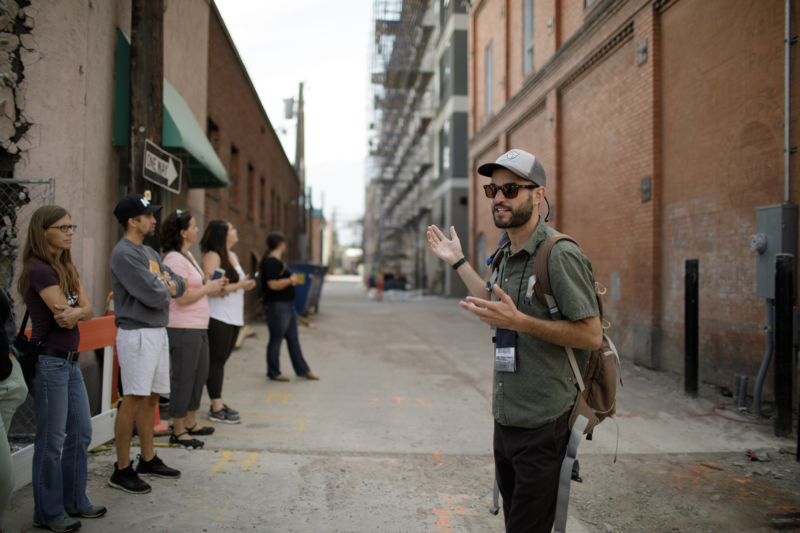 Group on Unseen Missoula Tour